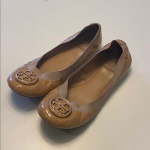 Tory Burch Patent Ballerina Flats - size 7.5